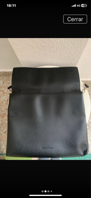Bandolera Adolfo Dominguez Negra