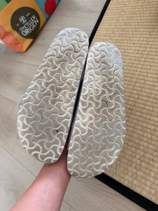 Birkenstock Arizona Talla 40 Beige/Morado