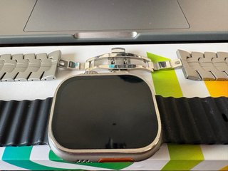 Reloj Watch Hello 3+ Ultra 49mm color titanio.