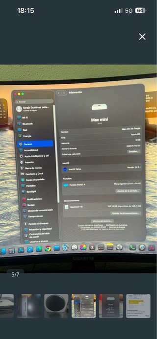 Mac mini M2 8GB RAM
