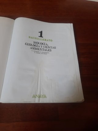 Biología, Geología y Ciencias Ambientales 1 Bac...