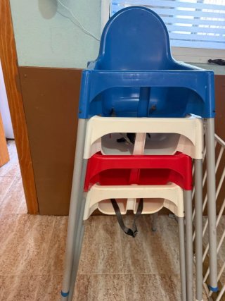 Trío de tronas IKEA