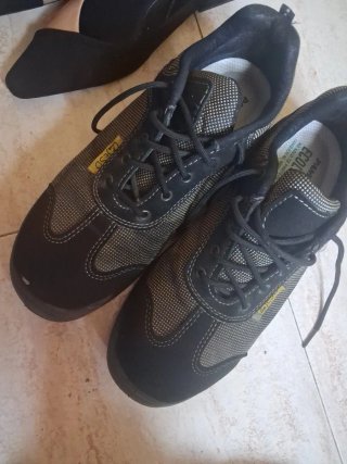Zapatos Panter Industriales Negro/Gris