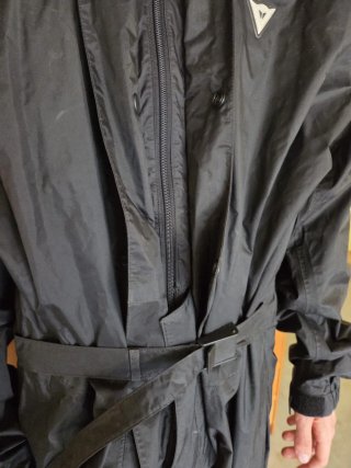 Tuta Dainese impermeabile nera