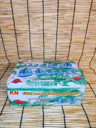 Kit Ventosas Terapia Chino + Bomba
