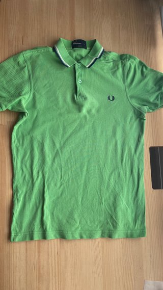 Polo Fred Perry Verde Talla S