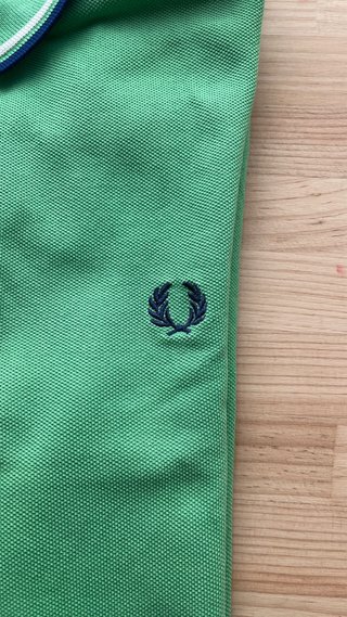 Polo Fred Perry Verde Talla S