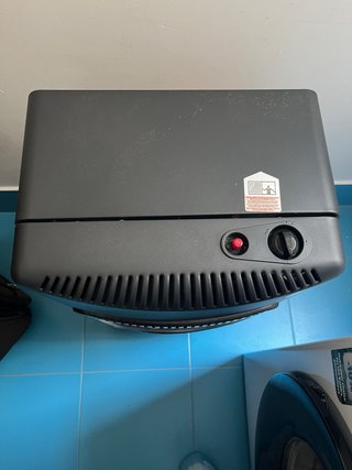 Estufa Gas Butano Negra Plegable