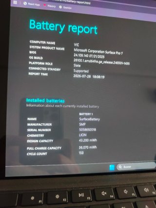 Microsoft Surface Pro 7 con teclado