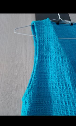 Vestido corto Zara azul