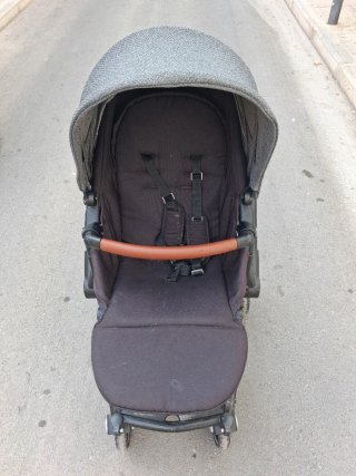 Carro Jané Negro y Gris 2 piezas