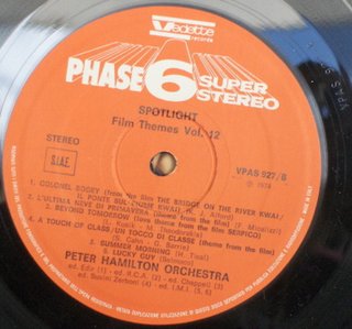 Peter Hamilton Spotlight Film Themes Vol. 12 LP