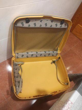 Maleta Samsonite Amarilla