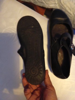 Bailarinas Merceditas Mujer Talla 41 Negras