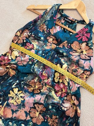 Vestido Boho Multicolor Talla L
