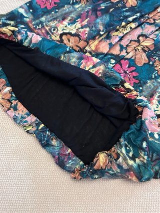 Vestido Boho Multicolor Talla L