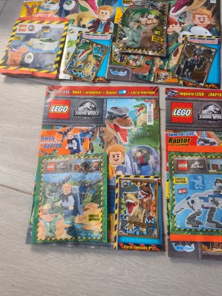 Lote 5 Revistas LEGO Jurassic World