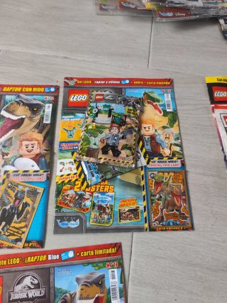 Lote 5 Revistas LEGO Jurassic World