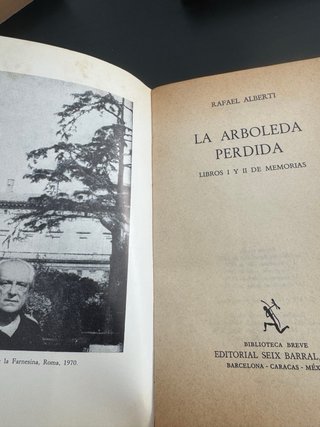 La arboleda perdida : memorias