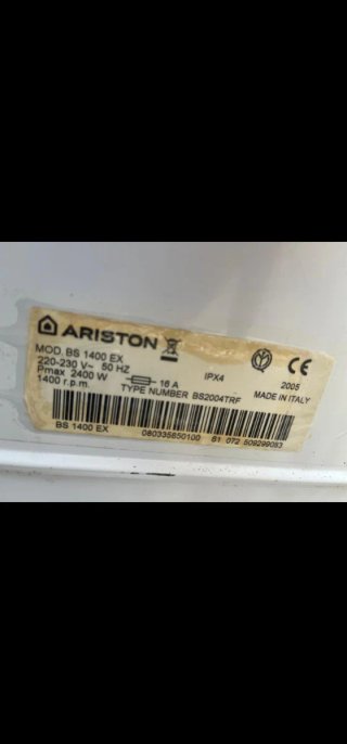 Placa Ariston BS 1400 EX