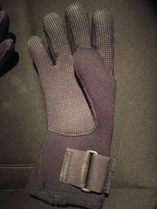 Guantes de neopreno Spiro negros