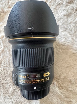 Nikon AF-S NIKKOR 20mm f/1.8G ED – Impecable -