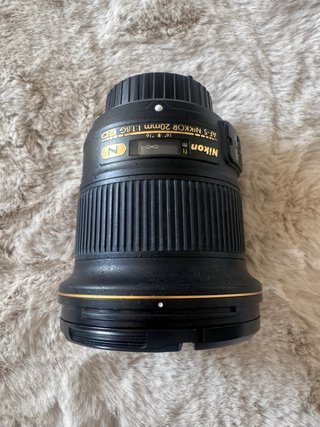 Nikon AF-S NIKKOR 20mm f/1.8G ED – Impecable -