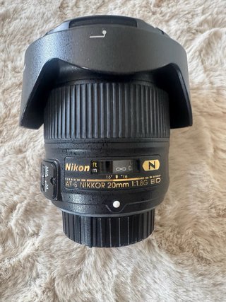 Nikon AF-S NIKKOR 20mm f/1.8G ED – Impecable -