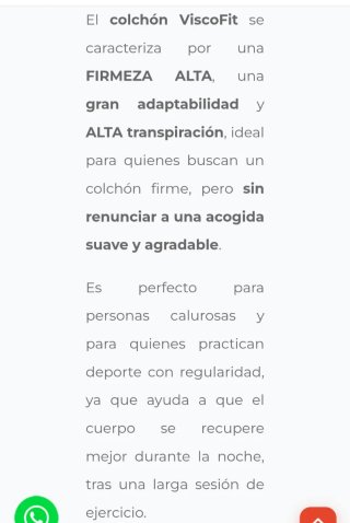 Colchón Visco Fit