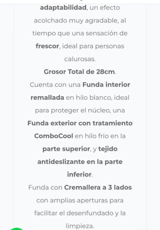 Colchón Visco Fit