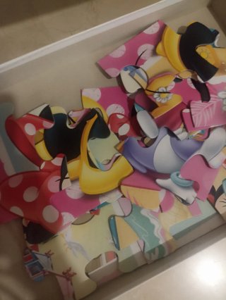 Puzzle Minnie como nuevo