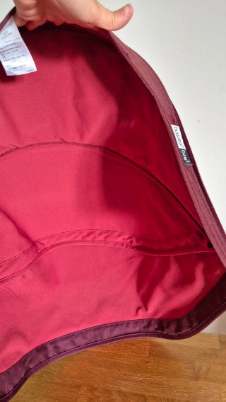 Capota Bugaboo Bee 3/5/6 rojo melange