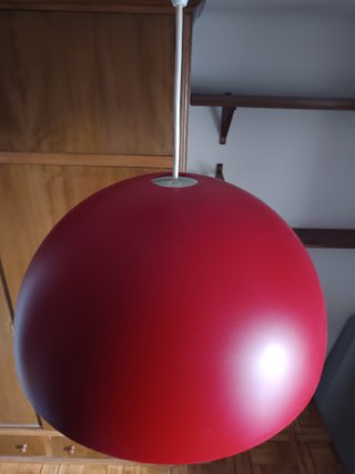 Lámpara Techo IKEA 365 Brasa Roja 45cm