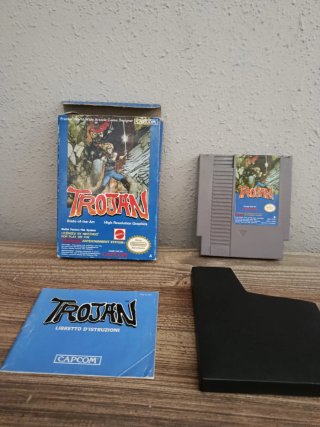 Juego NES Trojan Capcom Arcade