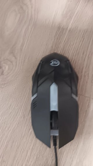 Teclado  y ratón Gaming con luces RGB  en Negro