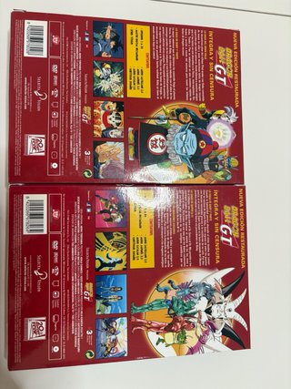 Dragon Ball GT Ultimate Edition Box 1 y 2 DVD