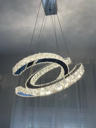 Lámpara Techo Cristal LED Juliette