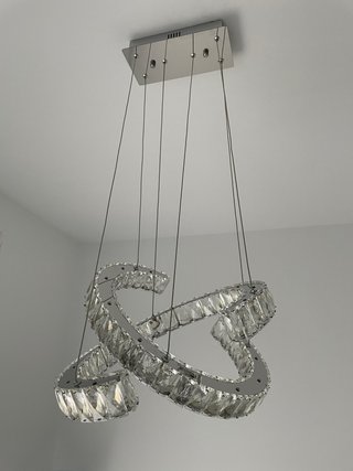 Lámpara Techo Cristal LED Juliette