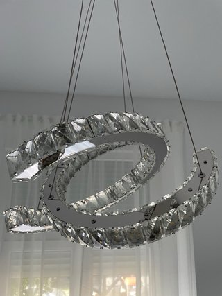 Lámpara Techo Cristal LED Juliette