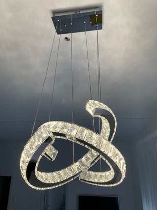 Lámpara Techo Cristal LED Juliette