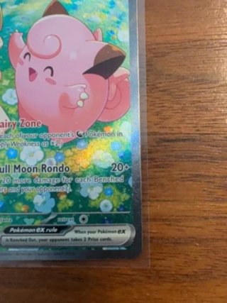 Carta Lillie's Clefairy EX HP190