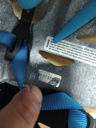 Casco de Bicicleta Bell Blanco y Azul