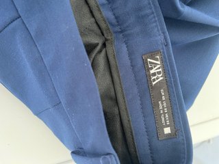 Traje Zara Azul Oscuro Hombre