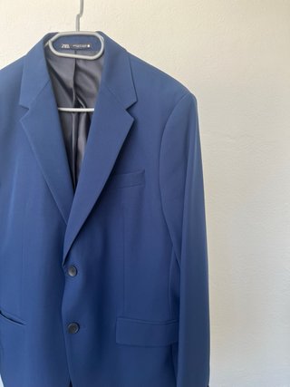 Traje Zara Azul Oscuro Hombre