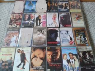 500 películas VHS colección privada CHOLLO no caja