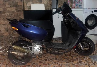 Aprilia Sonic Scooter Azul/Negro