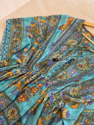 Vestido boho estampado talla única