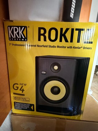 2 Monitores KRK Rokit 7 G4 Estudio