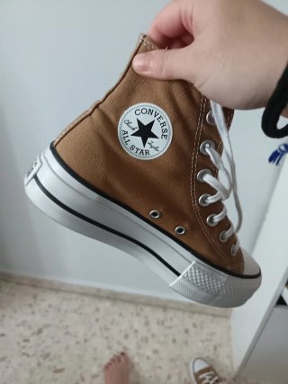 Zapatillas Converse Marrones Plataforma