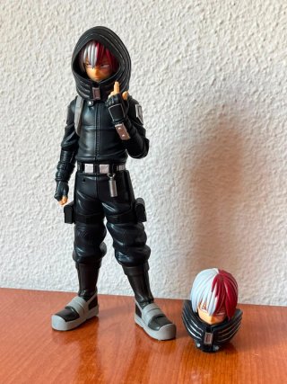 Figuras My Hero Academia (Deku, Bakugo, Todoroki)